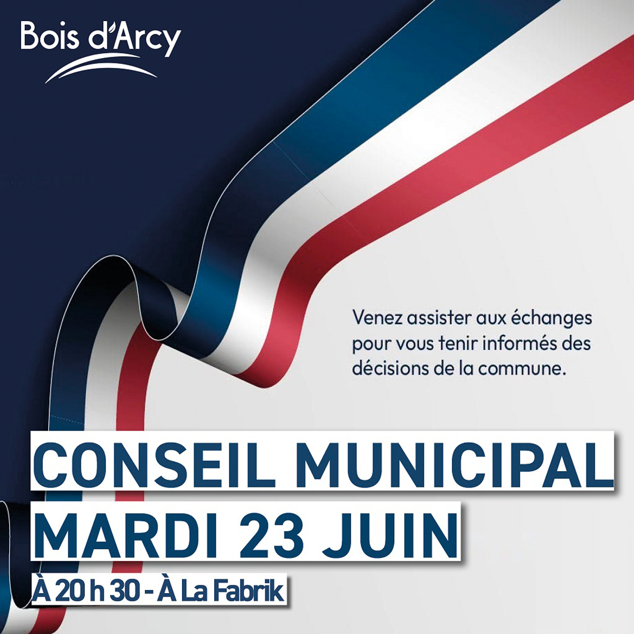 Conseil municipal Conseil municipal